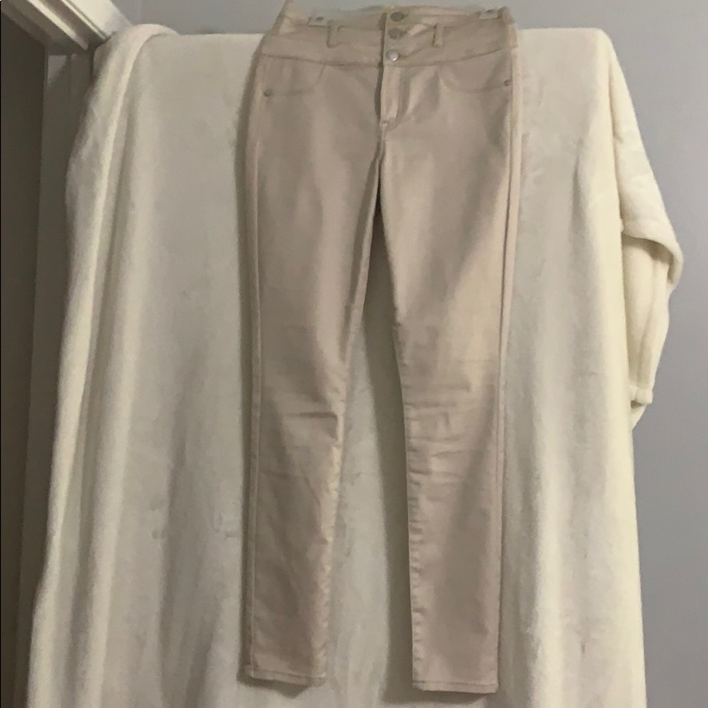 High waisted jeggings